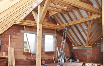 Barton Town attic trusses